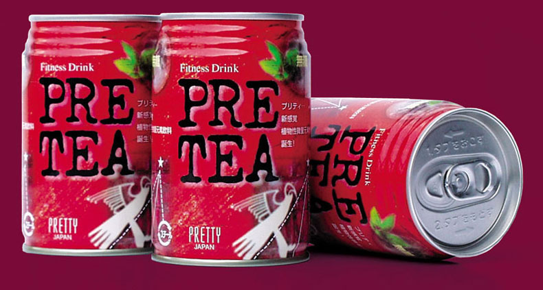 松本眞弓,仕事作品,パッケージデザイン,缶,飲料水