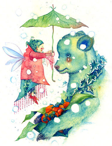 雪,熊,涙,妖精,柿,傘,蔦,アイビー